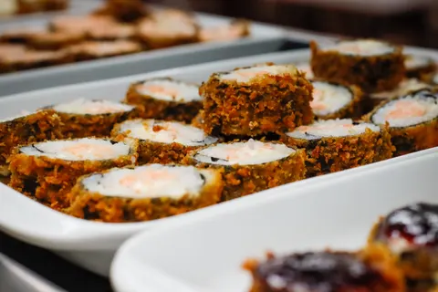 सुशी 4K वॉलपेपर · food · 3840×2560