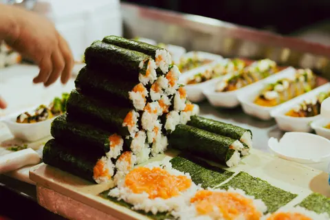 सुशी 4K वॉलपेपर · food · 3840×2560