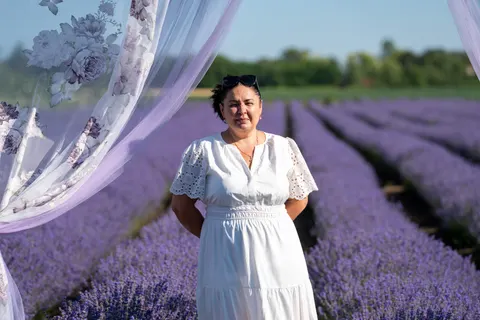 Fondo de pantalla Campo de lavanda 4K · flowers · 3840×2560