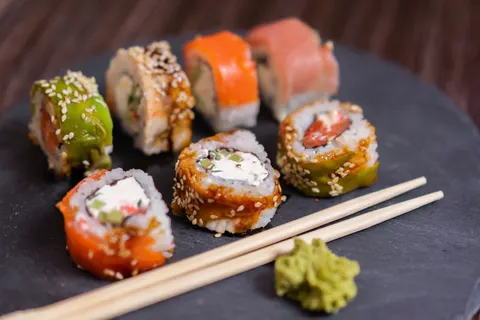 सुशी 4K वॉलपेपर · food · 3840×2560