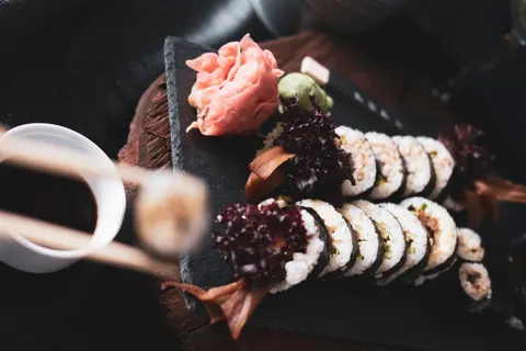 सुशी 4K वॉलपेपर · food · 3840×2560