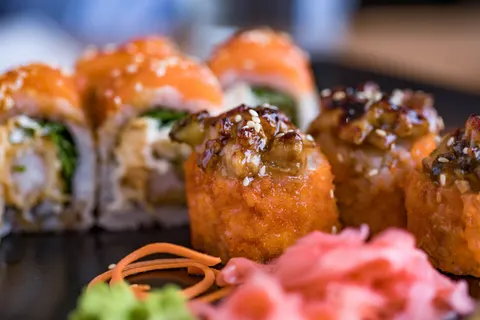 सुशी 4K वॉलपेपर · food · 3840×2560