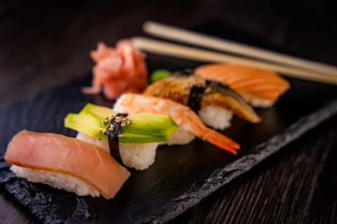 सुशी 4K वॉलपेपर · food · 3840×2560