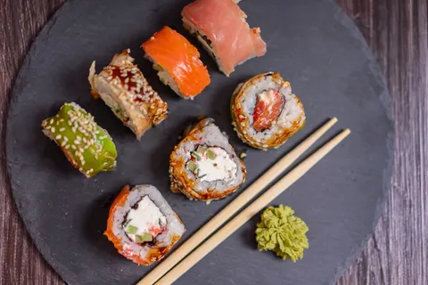 सुशी 4K वॉलपेपर · food · 3840×2560