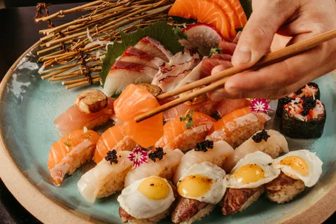 सुशी 4K वॉलपेपर · food · 3840×2560