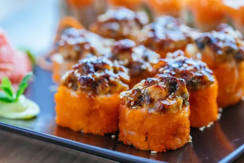 सुशी 4K वॉलपेपर · food · 3840×2560