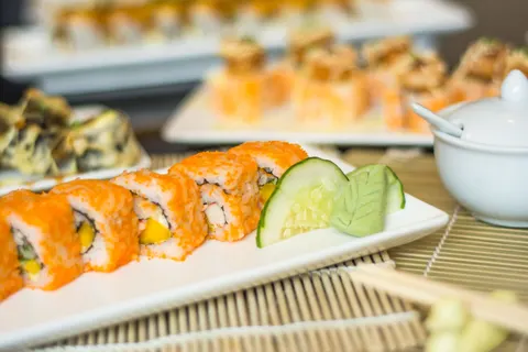 सुशी 4K वॉलपेपर · food · 3840×2560