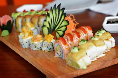 सुशी 4K वॉलपेपर · food · 3840×2560