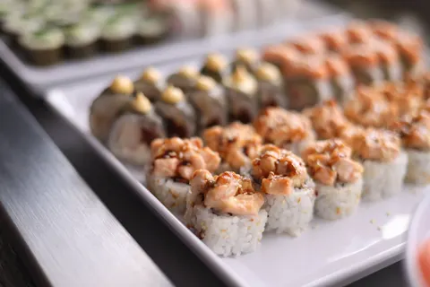सुशी 4K वॉलपेपर · food · 3840×2561