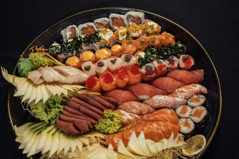 सुशी 4K वॉलपेपर · food · 3840×2560