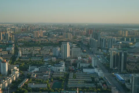 Sfondo Città dall'Alto 4K · aerial · 3840×2560