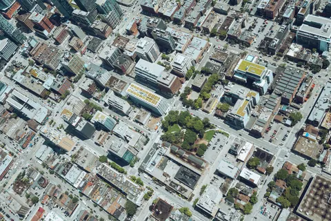 Aerial City 4K Wallpaper · aerial · 3840×2560