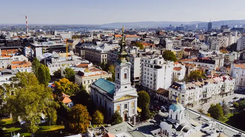 Aerial City 4K Wallpaper · aerial · 3840×2160
