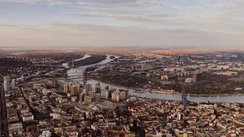Aerial City 4K Wallpaper · aerial · 3840×2160