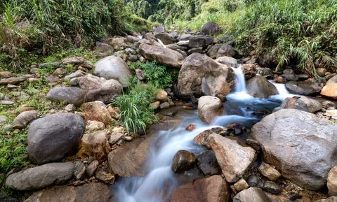 Waterfall 4K Wallpaper · nature · 3840×2316