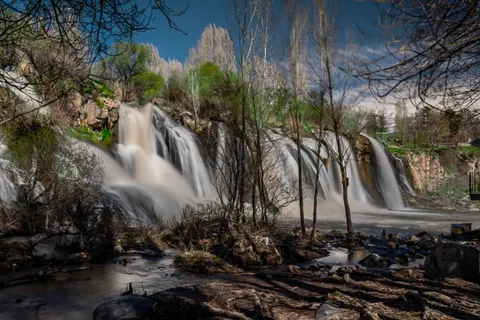 Обои Водопад 4K · nature · 3840×2560