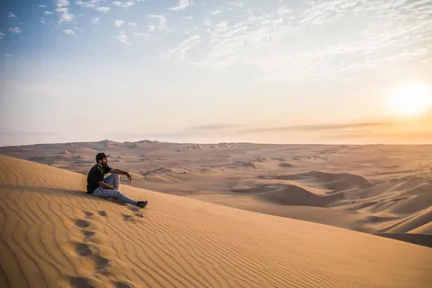 خلفية كثبان الصحراء بدقة 4K · nature · 3840×2560