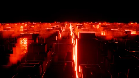 Fond d'écran Ville néon 4K · neon · 3840×2160