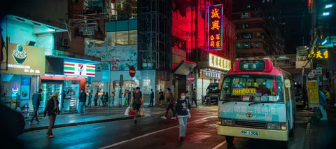 Neon City 4K Wallpaper · neon · 3840×1708