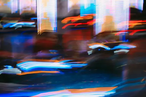 Tapeta Neonowe Światła 4K · neon · 3840×2560
