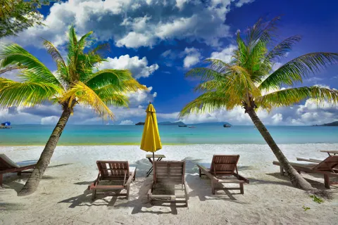 Tropisches Paradies 4K Hintergrundbild · tropical · 3840×2560