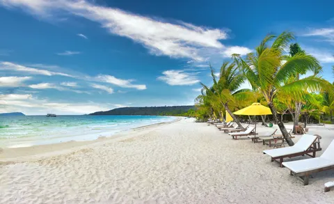 Tropisches Paradies 4K Hintergrundbild · tropical · 3840×2343