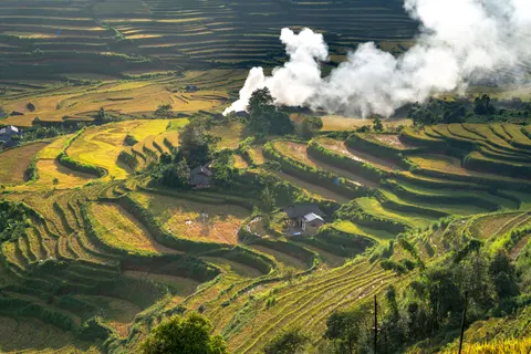 Rice Terraces 4K Wallpaper · nature · 3840×2561