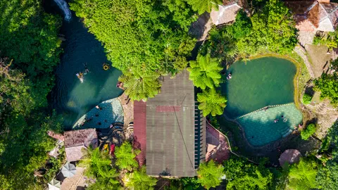 Tropical Falls 4K Wallpaper · tropical · 3840×2160