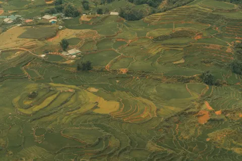 Rice Terraces 4K Wallpaper · nature · 3840×2561