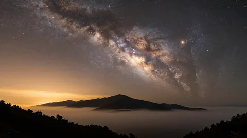 Sunrise Milky Way 4K Wallpaper · space · 3840×2160
