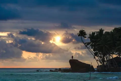 熱帶日落 4K桌布 · tropical · 3840×2560