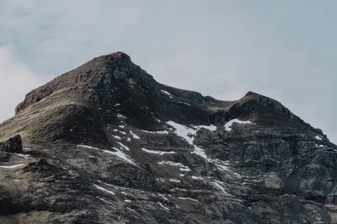 Snowy Mountain Peak 4K Wallpaper · mountains · 3840×2560