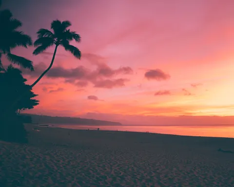 Tropical Sunset 4K Wallpaper · tropical · 3840×3072