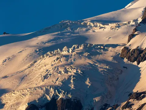 Snowy Mountain Peak 4K Wallpaper · mountains · 3840×2891