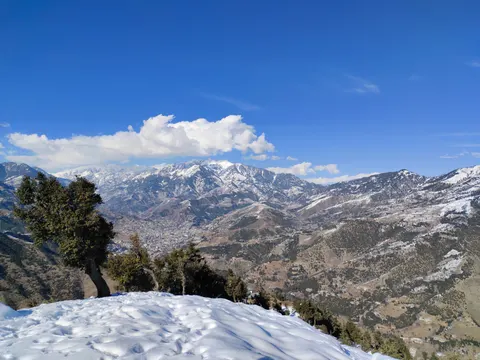 Snowy Mountain Peak 4K Wallpaper · mountains · 3840×2880