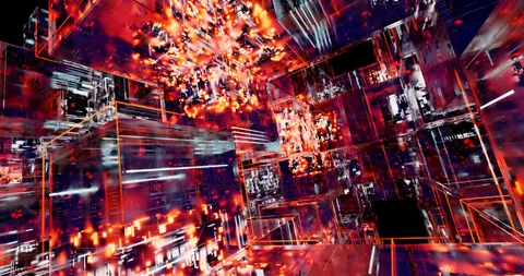 Hình nền Phòng Máy Chủ 4K · technology · 3840×2025