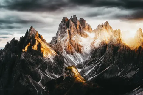Papel de parede Dolomitas 4K · mountains · 3840×2560