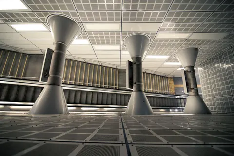 Serverraum 4K Hintergrundbild · technology · 3840×2560