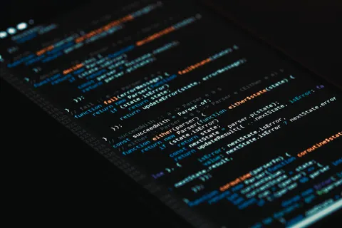 Code Screen 4K Wallpaper · technology · 3840×2560