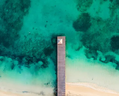 Tapeta Tropikalna Plaża 4K · ocean · 3840×3112