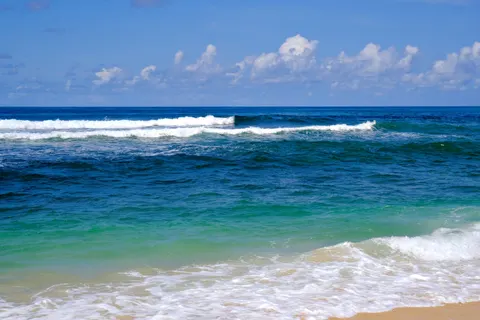 Tropischer Strand 4K Hintergrundbild · ocean · 3840×2560