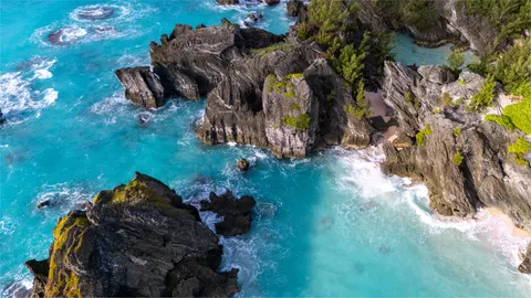 Tropischer Strand 4K Hintergrundbild · ocean · 3840×2160