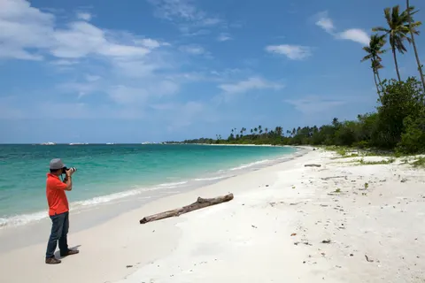 Fondo de pantalla Playa tropical 4K · ocean · 3840×2560