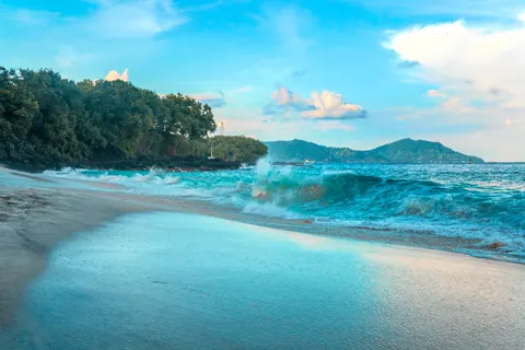Tapeta Tropikalna Plaża 4K · ocean · 3840×2560