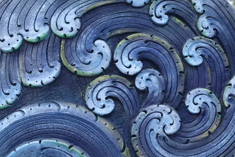 خلفية أمواج المحيط بدقة 4K · ocean · 3840×2560