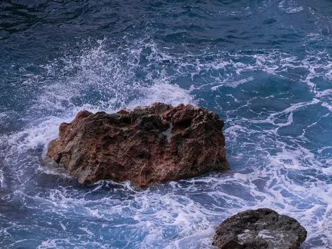 바다 물결 4K 배경화면 · ocean · 3840×2880