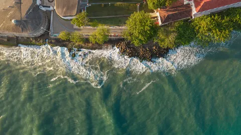 Papel de parede Ondas do Oceano 4K · ocean · 3840×2160