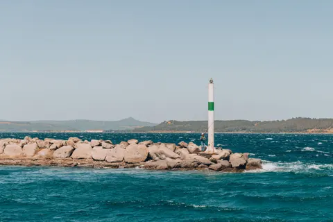 خلفية ساحل المنارة بدقة 4K · ocean · 3840×2561