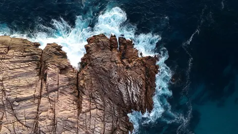 Fondo de pantalla Olas del Océano 4K · ocean · 3840×2160