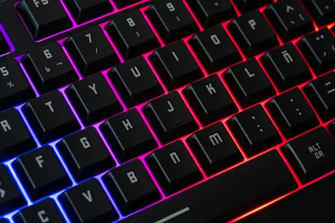 Обои RGB-клавиатура 4K · technology · 3840×2560